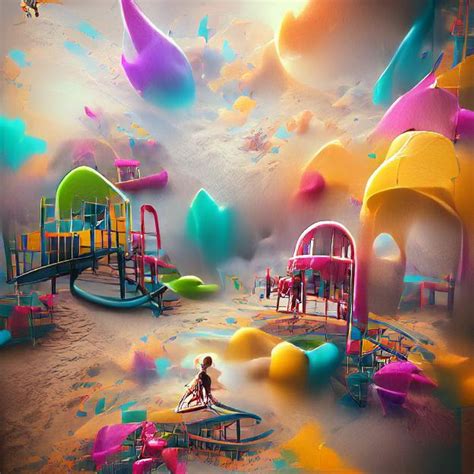 Captivating Colors and Surprises at the Pink Holiday Playground